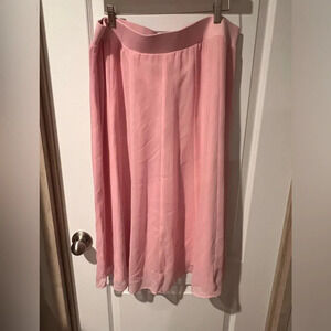Ruby rd petite pink skirt size PXL.